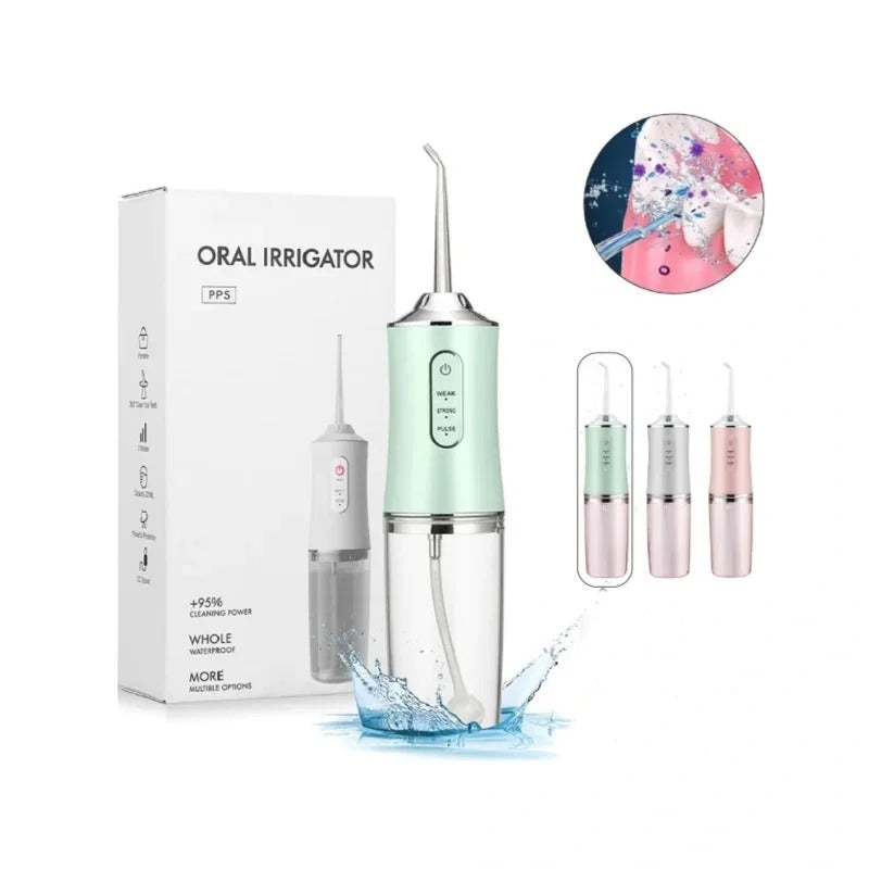 AquaFloss - Irrigador Oral Elétrico Recarrégavel